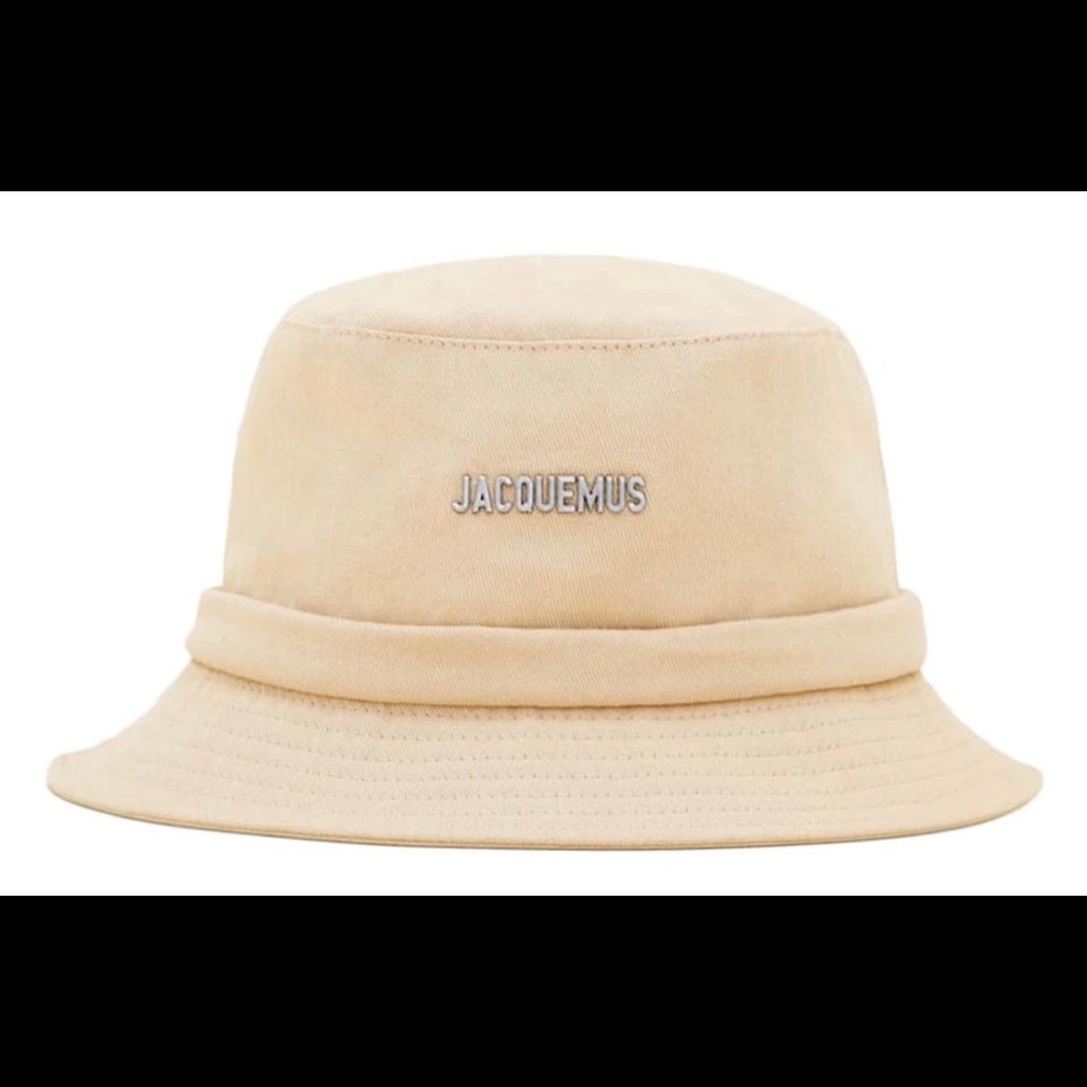 Off white beige Le Bob Jacquemus bucket hat